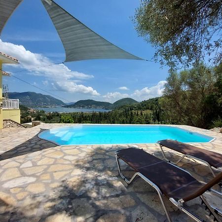Villa Sunrise With Stunning Views And Private Pool Katokhórion المظهر الخارجي الصورة
