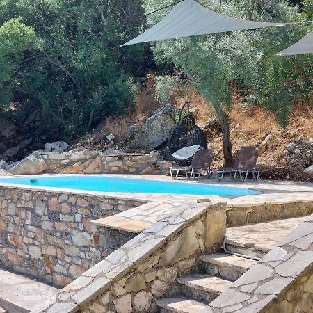 Villa Sunrise With Stunning Views And Private Pool Katokhórion المظهر الخارجي الصورة