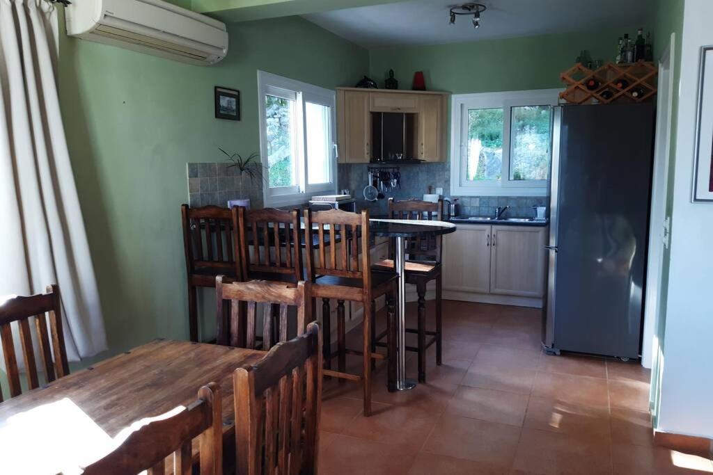 Villa Sunrise With Stunning Views And Private Pool Katokhórion المظهر الخارجي الصورة