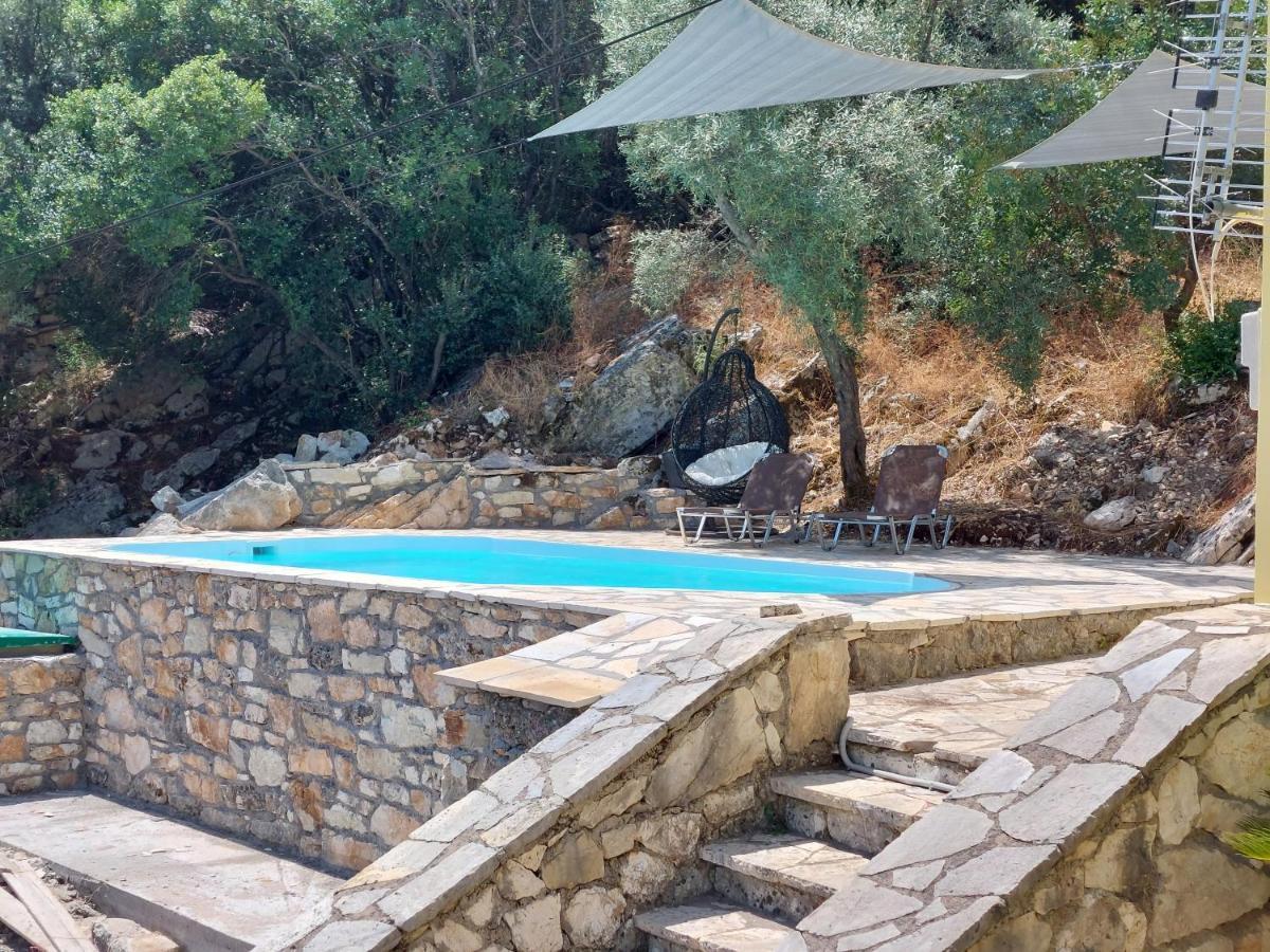 Villa Sunrise With Stunning Views And Private Pool Katokhórion المظهر الخارجي الصورة